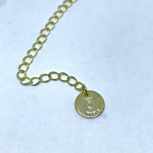 5 Paris Venus Queen Design Pendant Chain Necklace Adjustable Gold Tone - Picture 6 of 6